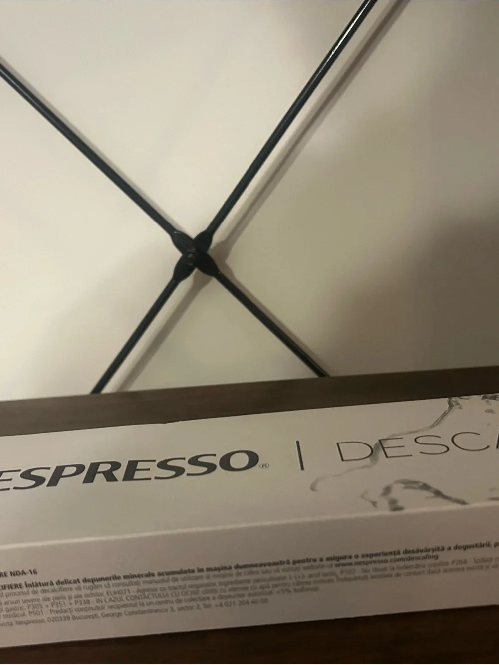 Nespresso Descaling Kit Box - White, Silver